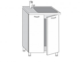 2.60.2мн Шкаф-стол на 600мм под накладную мойку с 2-мя дверцами в Катав-Ивановске - katav-ivanovsk.магазин96.com | фото