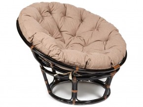 Кресло Papasan 23/01 W с подушкой Antique brown, экошерсть Коричневый в Катав-Ивановске - katav-ivanovsk.магазин96.com | фото