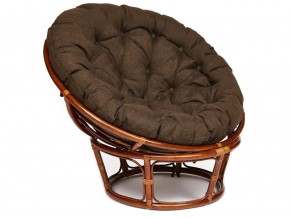 Кресло Papasan 23/01 W с подушкой Pecan, ткань Коричневый в Катав-Ивановске - katav-ivanovsk.магазин96.com | фото