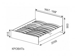 Кровать 1600х2000 ортопедическое основание в Катав-Ивановске - katav-ivanovsk.магазин96.com | фото