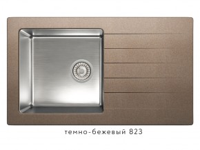 Мойка комбинированная Tolero twist TTS-860 Темно-бежевый 82 в Катав-Ивановске - katav-ivanovsk.магазин96.com | фото