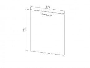 П 60 Комплект для посудомоечной машины 600 мм (цоколь + фасад) ЛДСП в Катав-Ивановске - katav-ivanovsk.магазин96.com | фото
