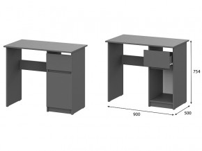 Стол письменный 900 Денвер Графит серый в Катав-Ивановске - katav-ivanovsk.магазин96.com | фото